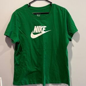 Nike Emerald Tee with White Logo